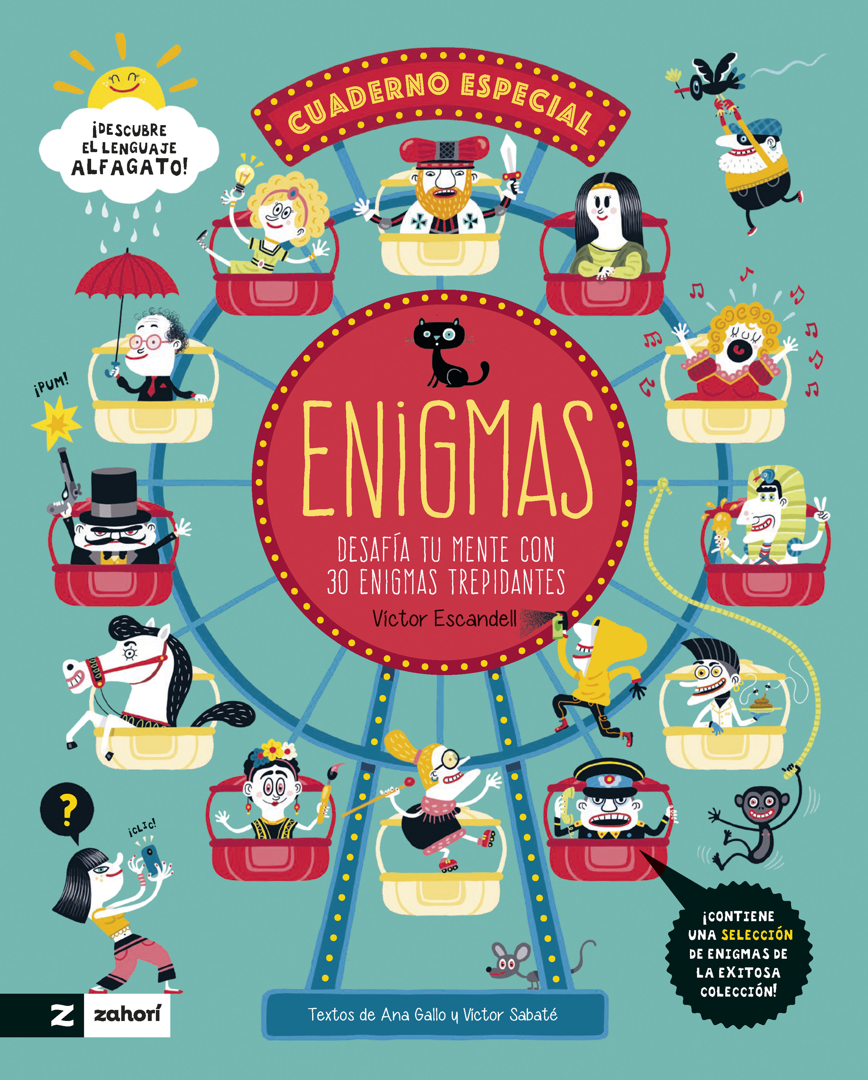 Cuaderno especial de enigmas : Desafía tu mente con 30 enigmas trepidantes
