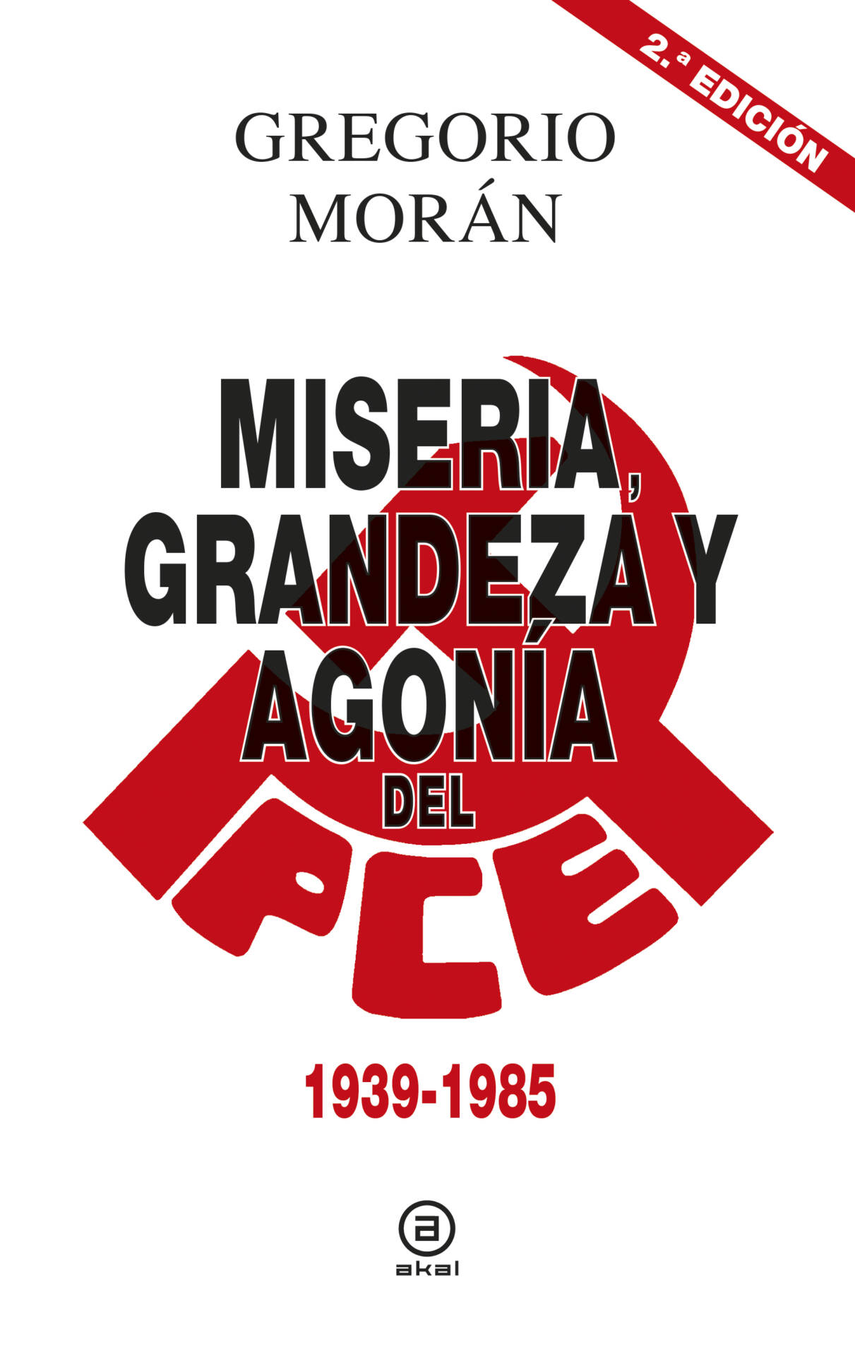 Miseria, grandeza y agonía del Partido Comunista de España : 1939-1985