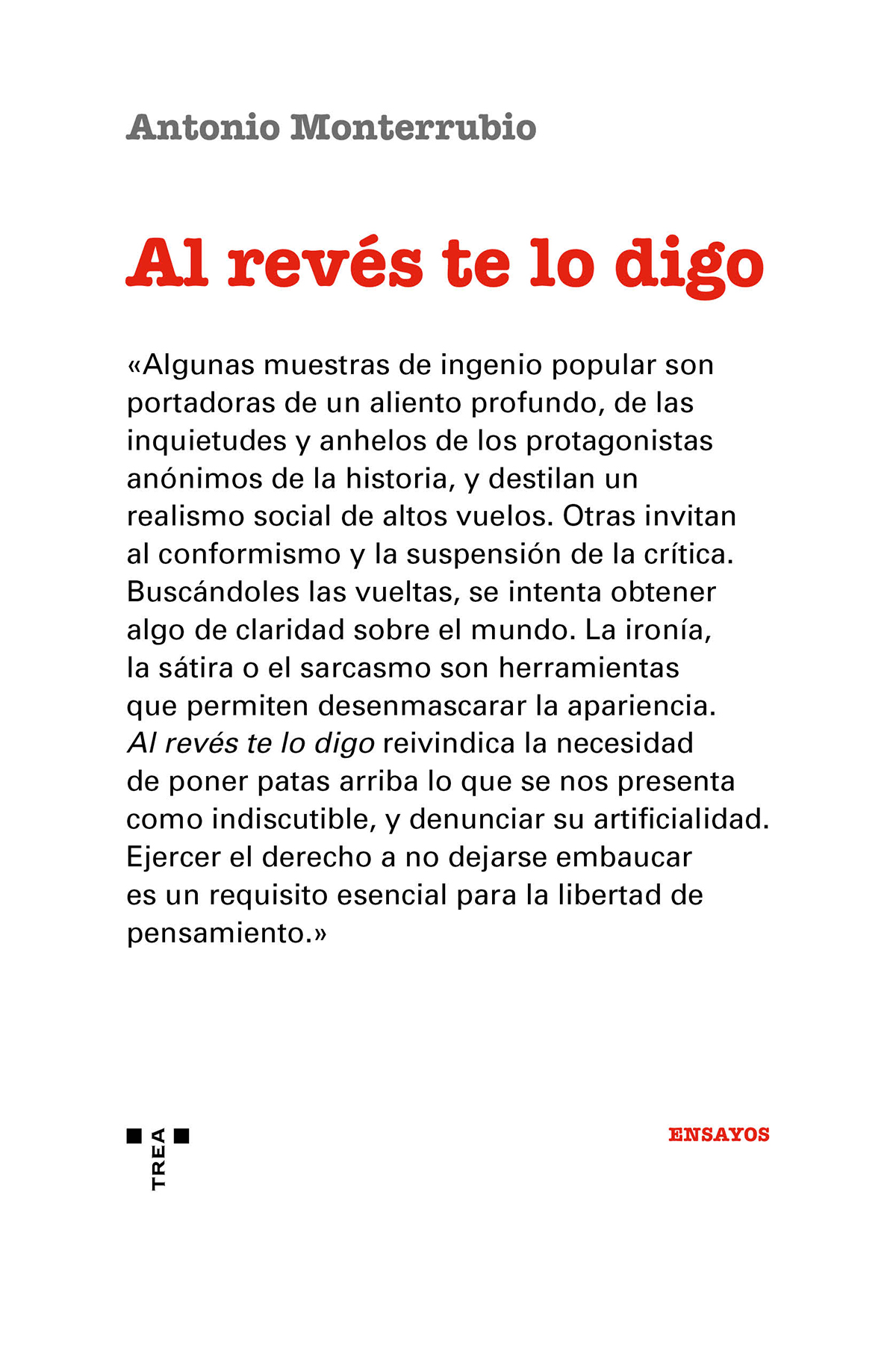 Al revés te lo digo