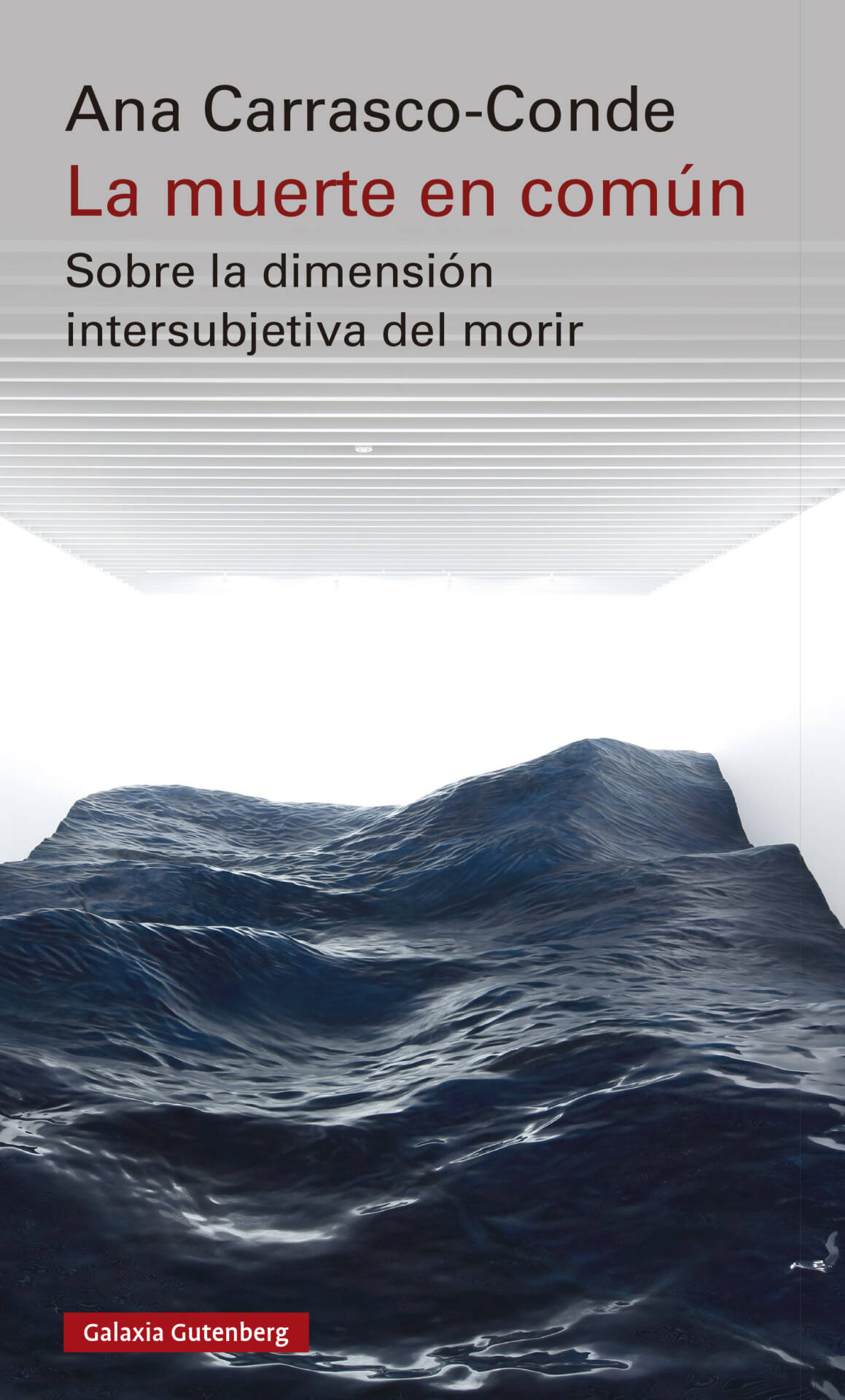 La muerte en común- rústica : Sobre la dimensión intersubjetiva del morir