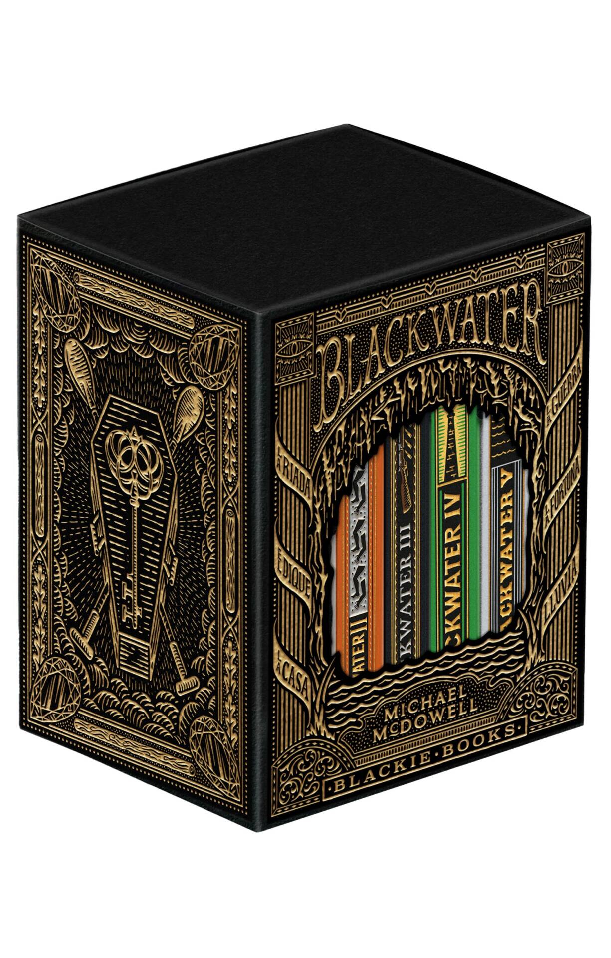 COFRE BLACKWATER. Saga completa en castellano. Edición limitada.
