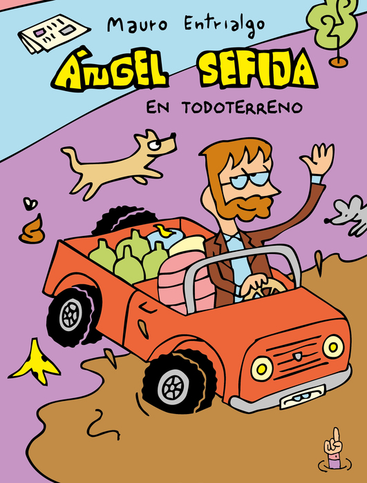 Ángel Sefija en todoterreno
