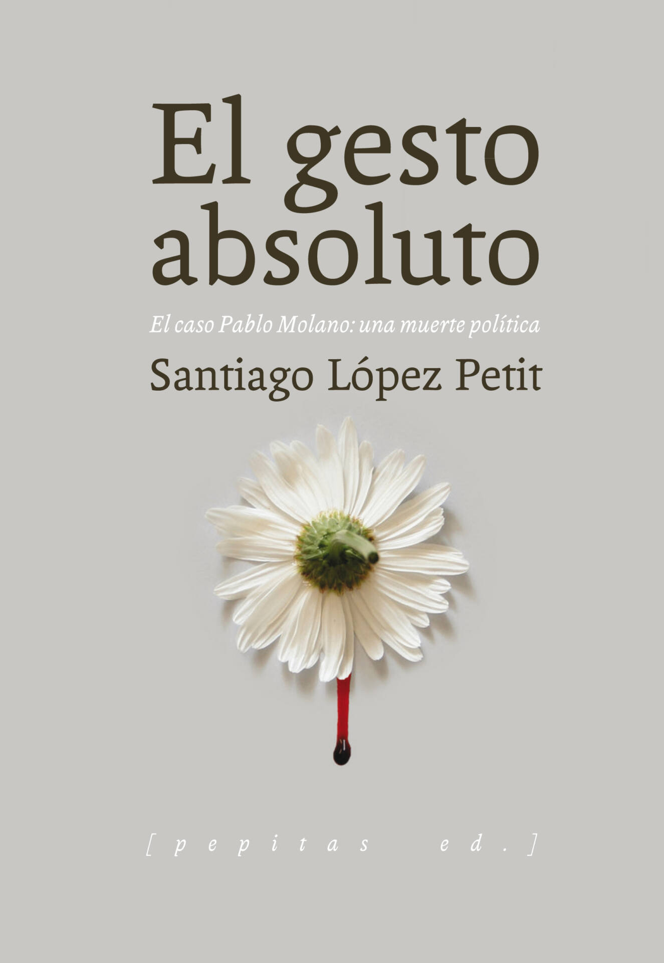 El gesto absoluto : El caso Pablo Molano: una muerte política