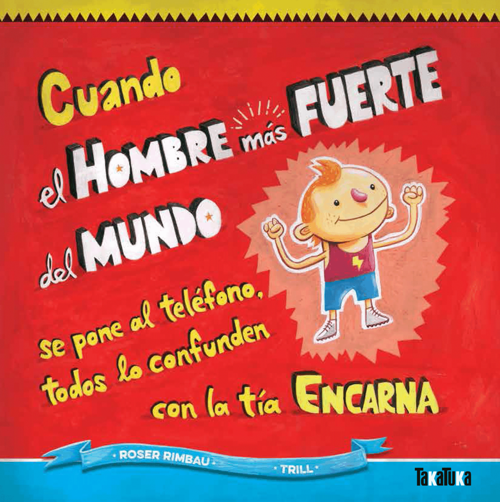 Cuando el hombre más fuerte del mundo se pone al teléfono, todos lo confunden con la tía Encarna
