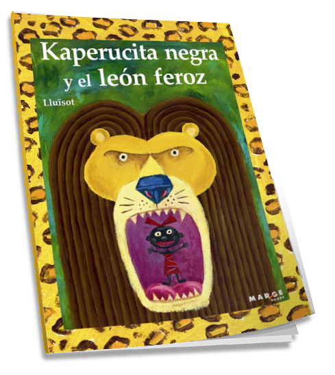 Kaperucita negra y el león feroz