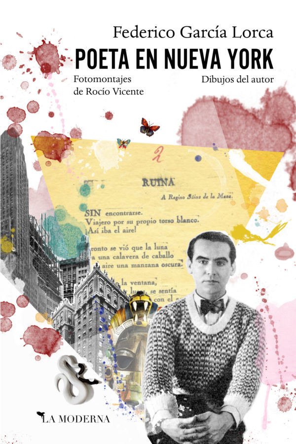 Poeta en Nueva York : Con dibujos del autor y fotomontajes de Rocío Vicente