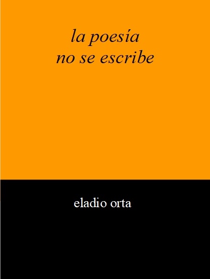 La poesía no se escribe