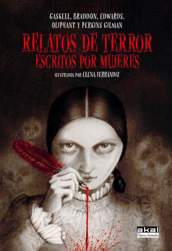Relatos de terror escritos por mujeres : Ilustrados por Elena Ferrándiz