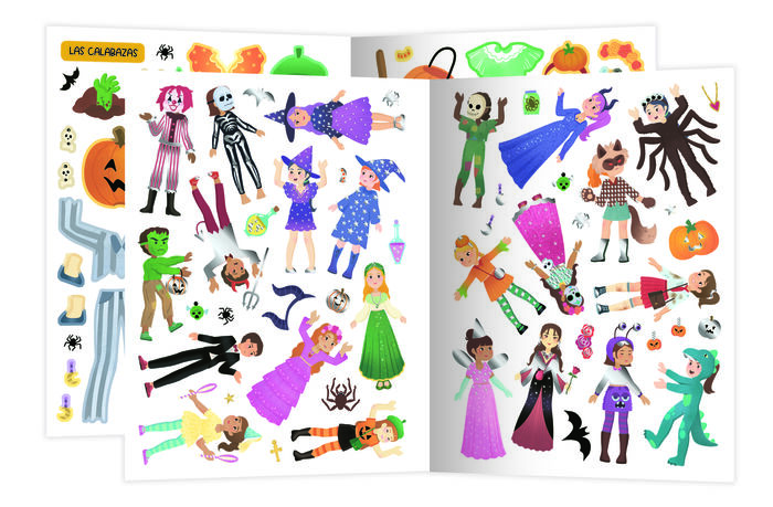 Mis 500 pegatinas creativas. Terroríficas