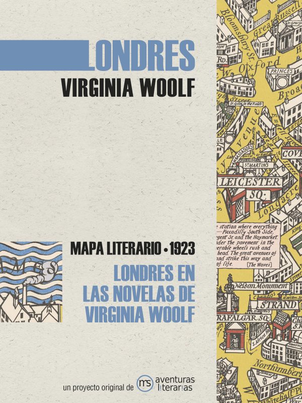 Londres en las novelas de Virginia Woolf : Mapa Literario 1923