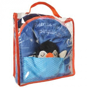 Libro de tela. Buenas noches, pingüinito