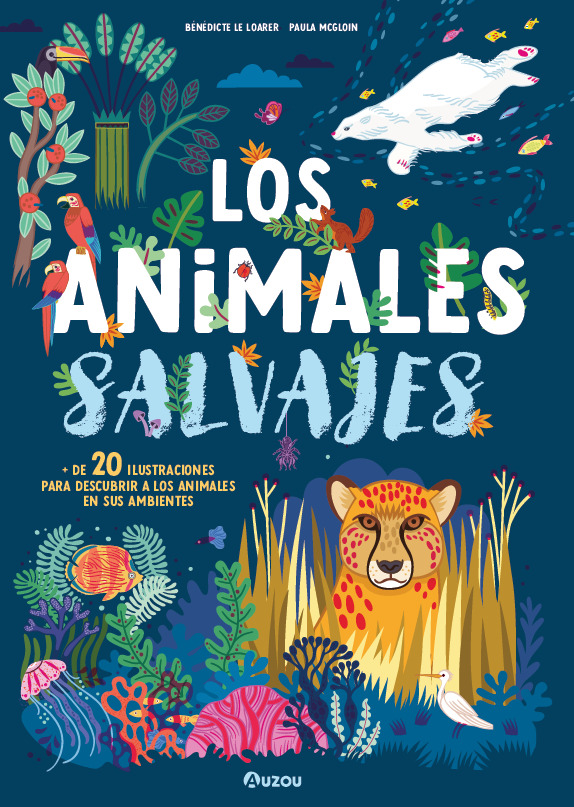 Los animales salvajes. Pop up