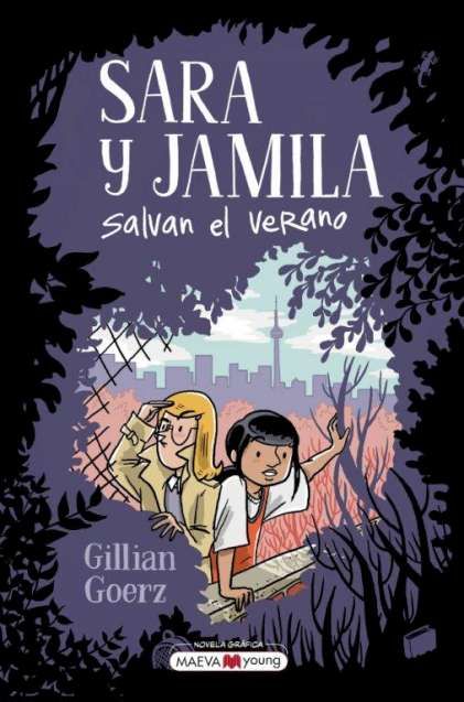 Sara y Jamila salvan el verano : Una novela gráfica sobre la amistad perfecta para jóvenes detectives