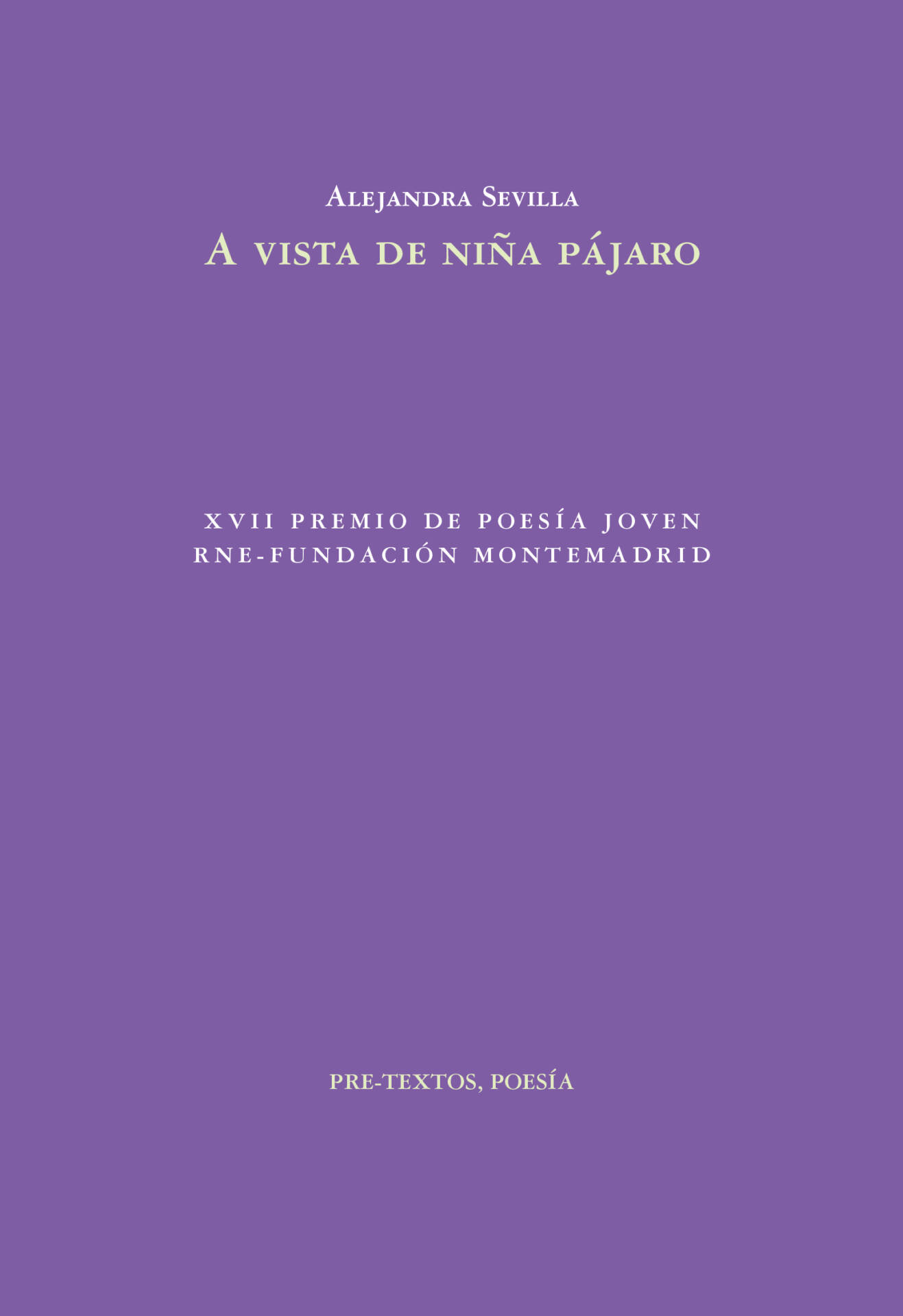 A vista de niña pájaro