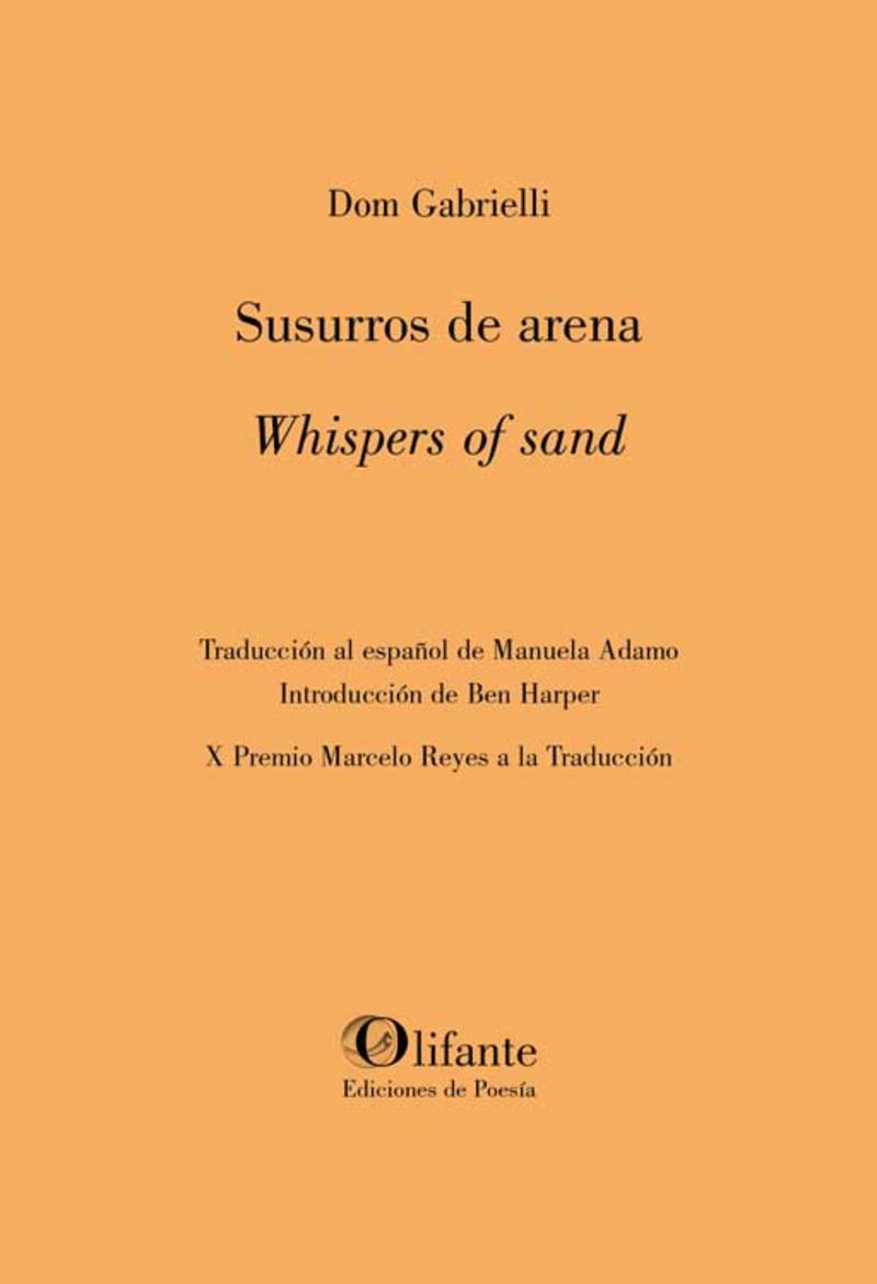 Susurros de arena