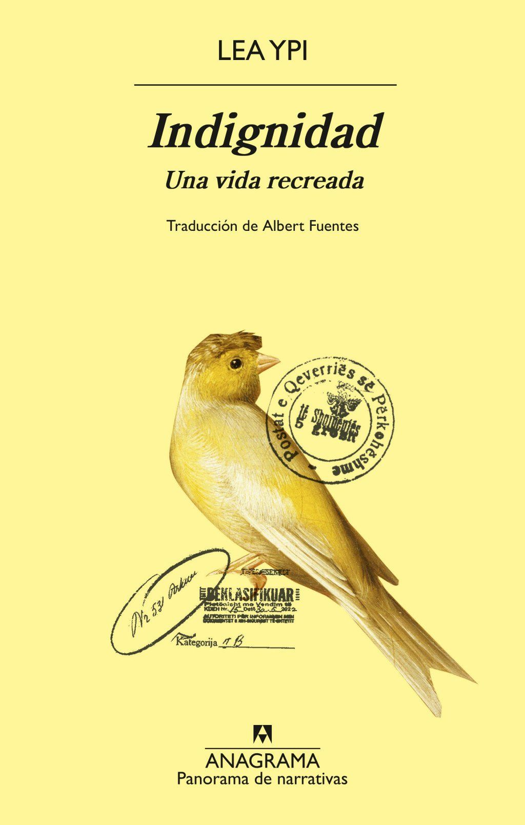 Indignidad : Una vida recreada