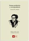 Poemas proletarios y correspondencia
