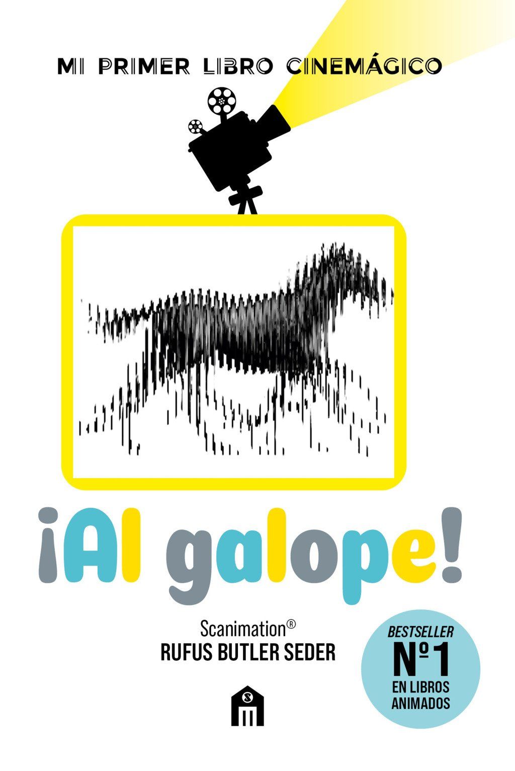 ¡Al galope!: Mi primer libro cinemágico : BU