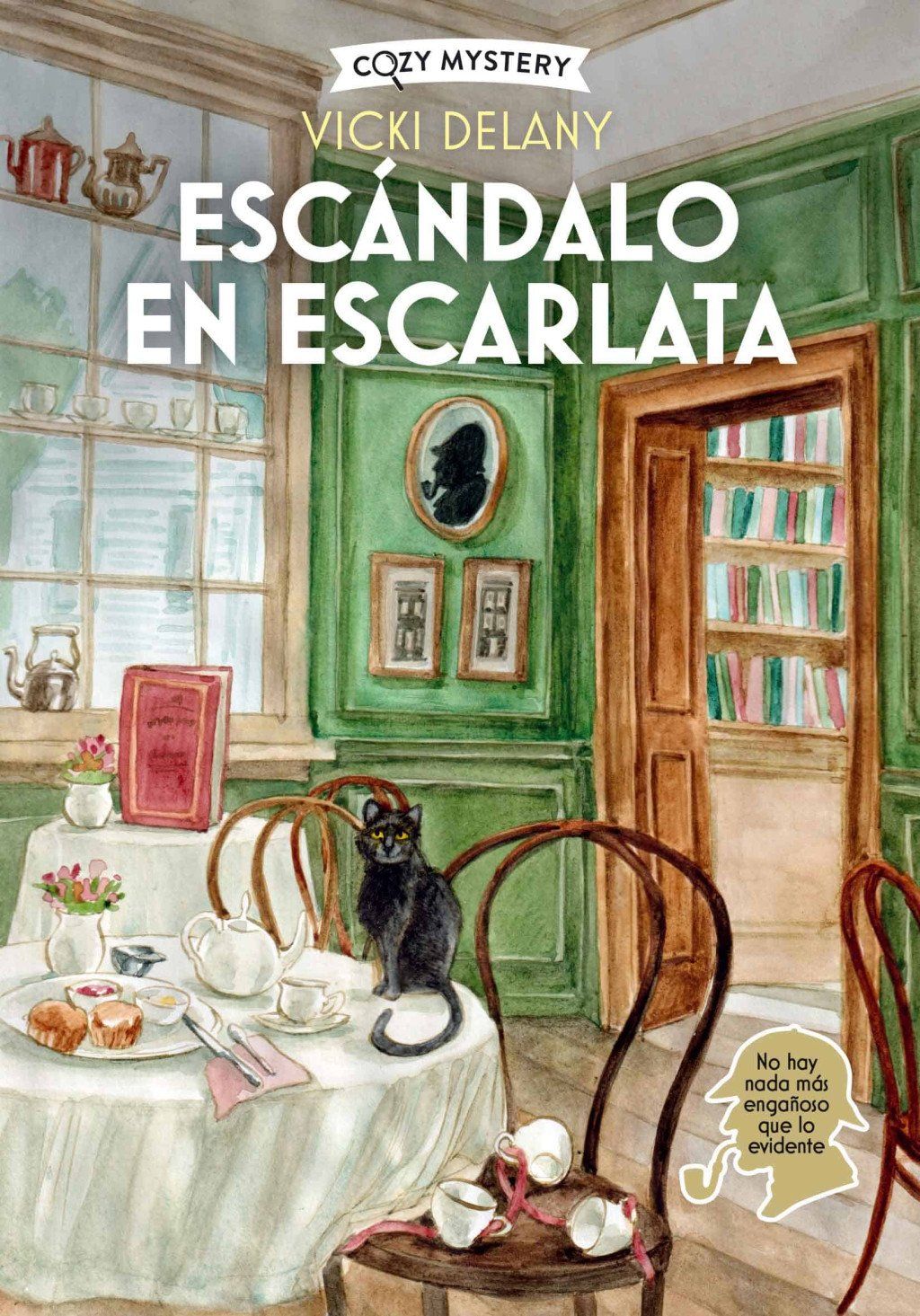 Escándalo en escarlata (Cozy Mystery) : COZY MYSTERY