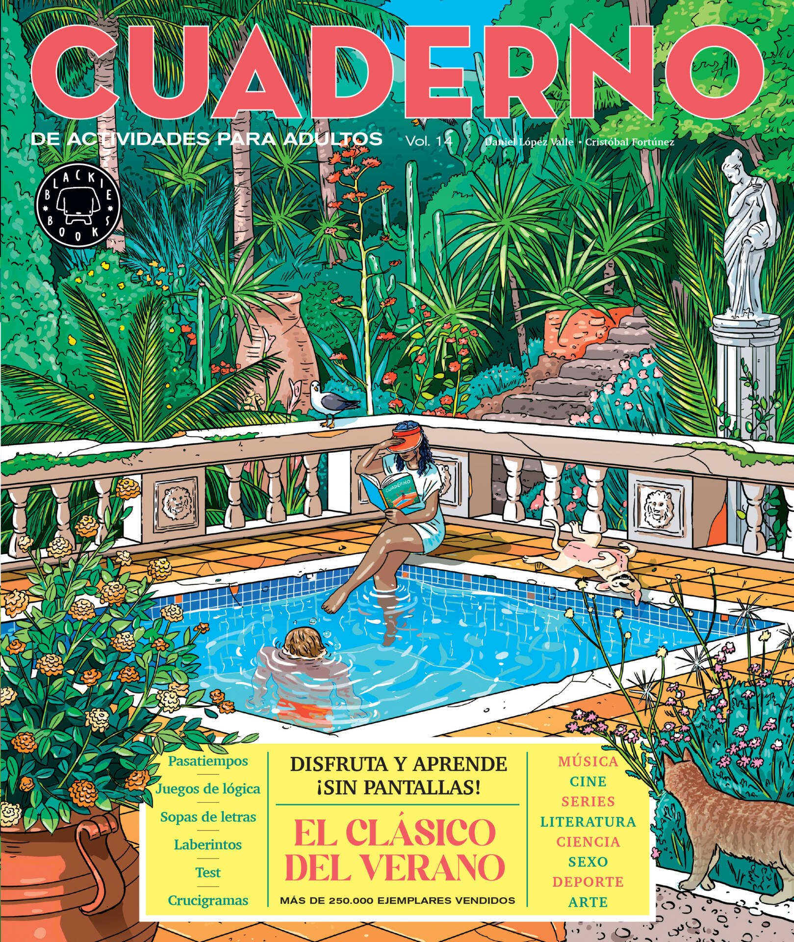 CUADERNO BLACKIE BOOKS - VOL. 14 : Cuaderno de actividades para adultos.