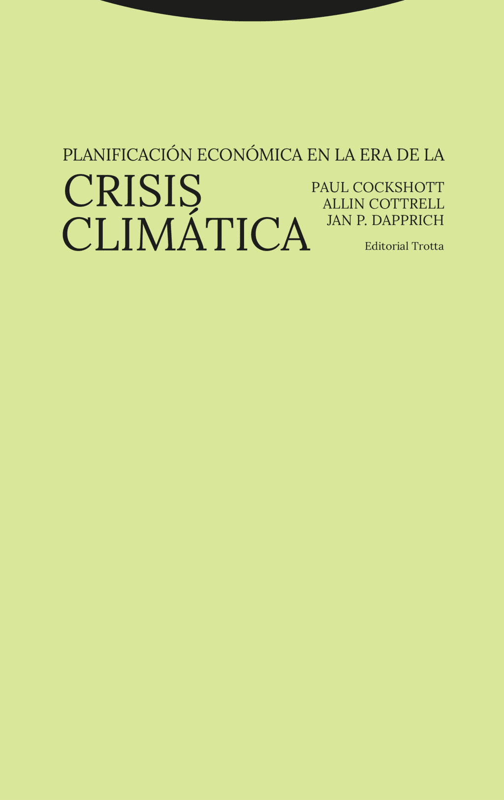 Planificación económica en la era de la crisis climática : COC