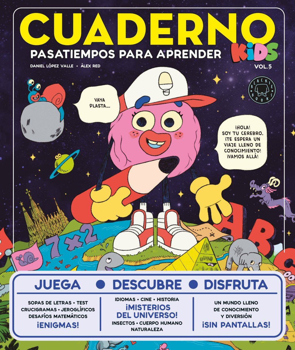 Cuaderno KIDS vol. 5 : Pasatiempos para aprender