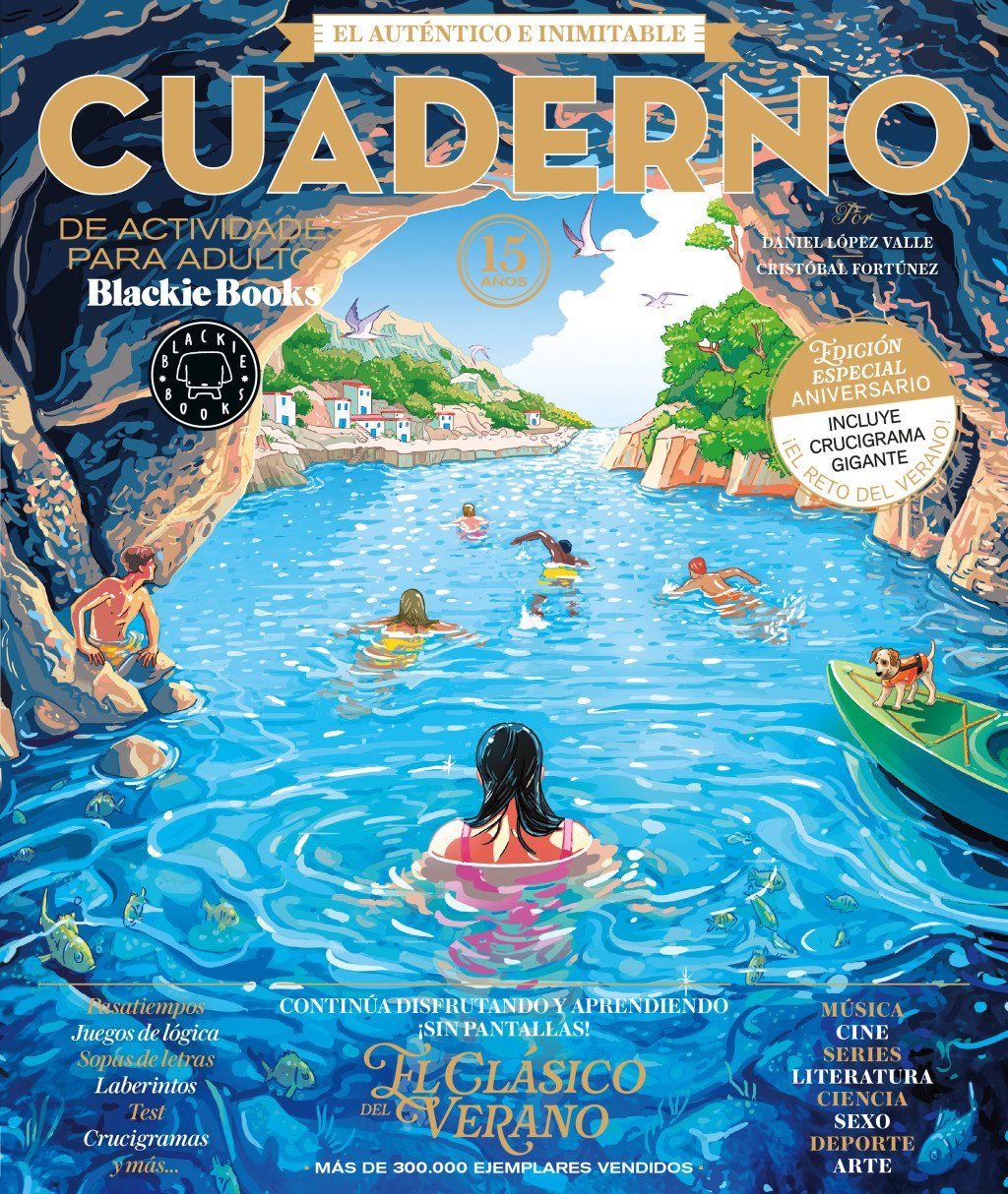Cuaderno Blackie Books. Vol. 15 : Cuaderno de actividades para adultos. EL AUTÉNTICO E INIMITABLE!