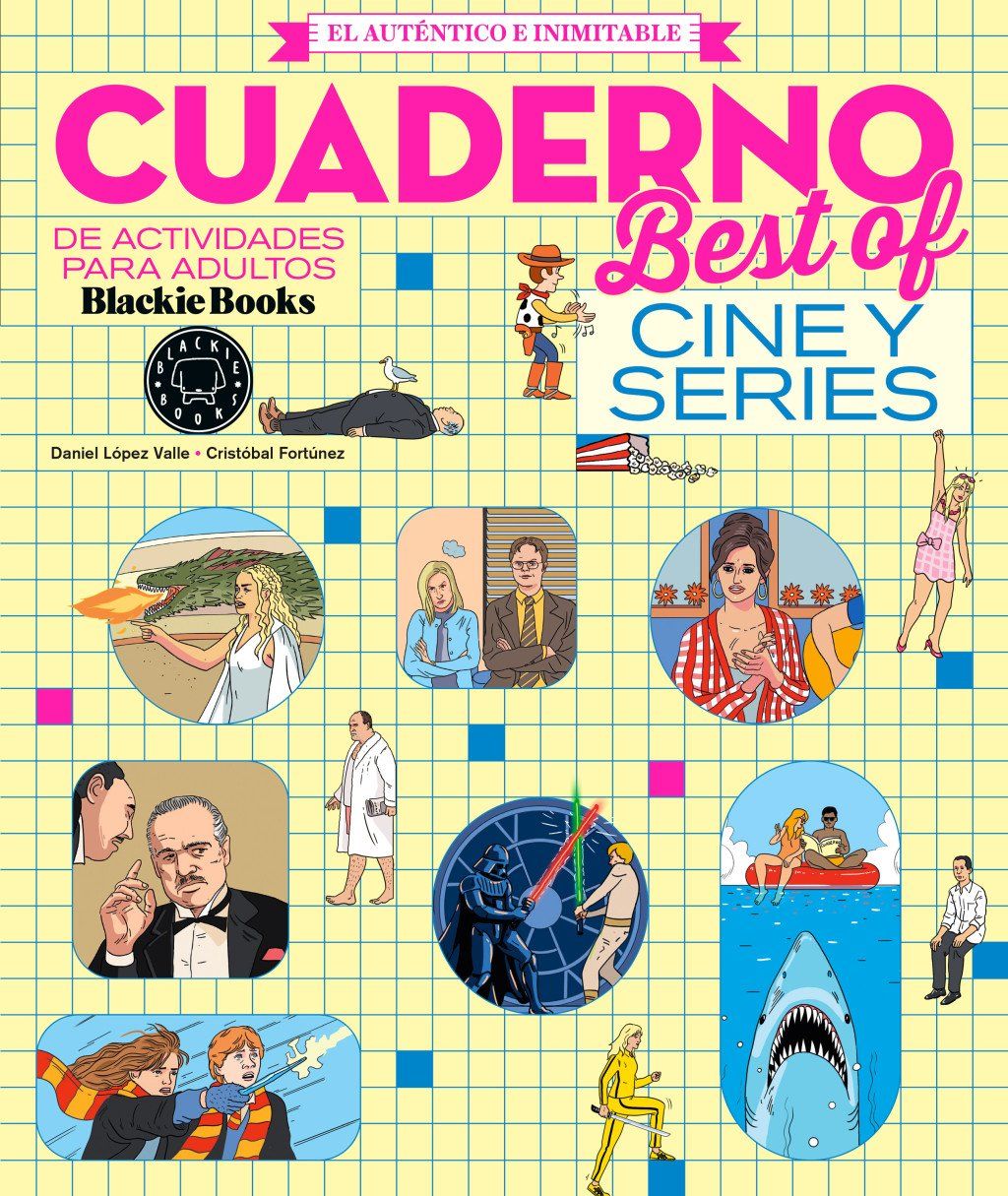 Cuaderno Blackie BEST OF - cine y series : Cuaderno de actividades para adultos. EL AUTÉNTICO E INIMITABLE!