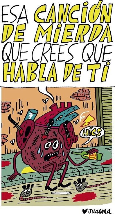 ESA CANCIÓN DE MIERDA QUE CREES QUE HABLA DE TI
